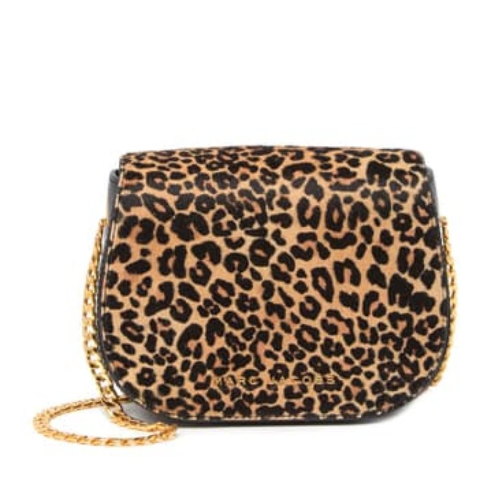 Marc Jacobs Calf Hair Leopard Crossbody Bag